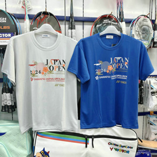 全新 YONEX Unix 羽毛球運動服 100% 棉 YOB24230 男士開放式文化襯衫