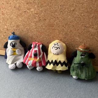 史努比萬聖節掛件｜Snoopy幽靈娃娃｜查理奧拉夫毛絨公仔｜可愛包包吊飾｜萬聖節小裝飾｜史努比變裝玩偶｜迷你毛絨玩具