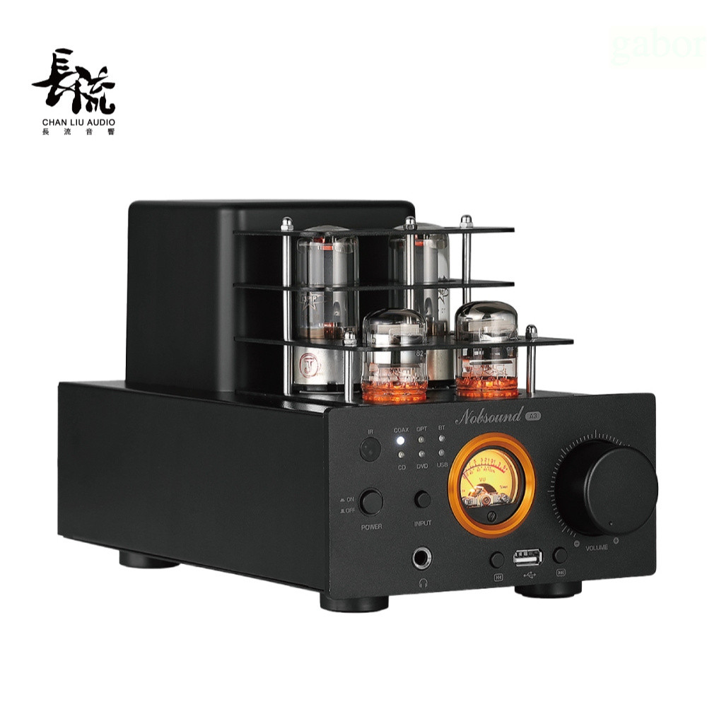 【長磐音響】4K全解碼一體機乾淨美聲_(DAC+擴大機)復古真空管光纖/同軸HIFI小型2.1聲道家庭劇院擴大機