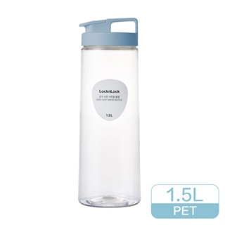 Lock&Lock 樂扣樂扣PET水壺（冷水壺/1.5L/莫蘭迪藍）