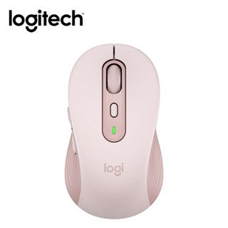 【Logitech 羅技】M750 L 多工靜音無線滑鼠 大手版 粉色