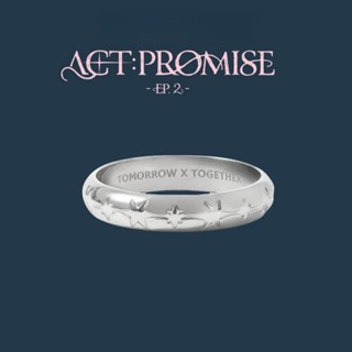 Kpop Idol TXT ACT: PROMISE EP.2 戒指不銹鋼戒指韓國時尚配飾