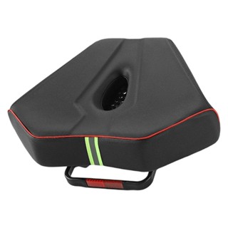 [現貨速發] 無鼻自行車座椅自行車鞍座防震通用寬耐磨坐墊適用於電動自行車山地自行車折疊自行車