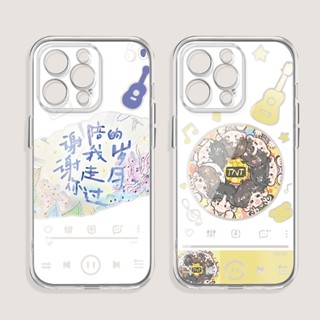 音樂播放器透明 iPhone 16E 16 pro 15 plus 14 max 13 12 11 xr 7 8 手機殼