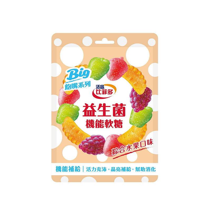 比菲多飽嘴軟糖（綜合水果）