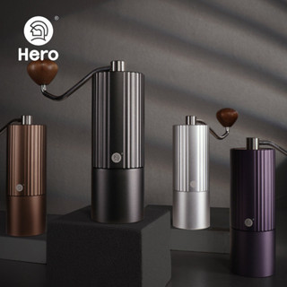 [爆款速髮]Hero手搖磨豆機咖啡豆研磨機Z3手磨咖啡機意式複古手衝咖啡具