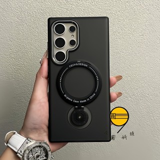360°旋轉支架 磁吸充電 高階感 適用 三星 S25 S24 S23 S22 21 Ultra 手機殼 防摔殼 保護殼