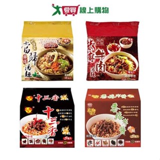 味王拌麵/湯袋麵系列(當歸藥膳湯麵/十三香麻辣拌麵/香椿炸醬乾拌麵/椒麻牛肉湯麵)【愛買】