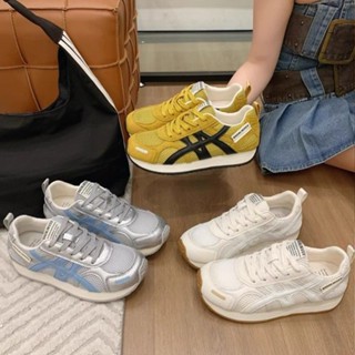 新品上線✨ 厚底時尚拼色網面阿甘鞋 輕便運動鞋 休閒鞋 跑步鞋 女鞋 老爹鞋 厚底鞋 小白鞋 時尚透氣軟底鞋 休閒跑步鞋