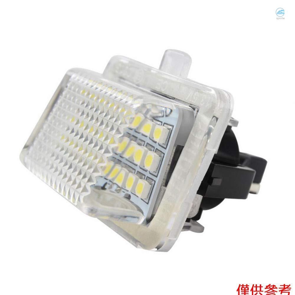 Crtw 2 件 LED 牌照燈更換梅賽德斯奔馳 W204 W212 W216 W221 W207