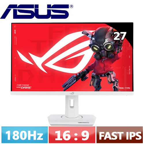 ASUS華碩 27型 ROG Strix XG27ACS-W USB-C 電競顯示器 白色
