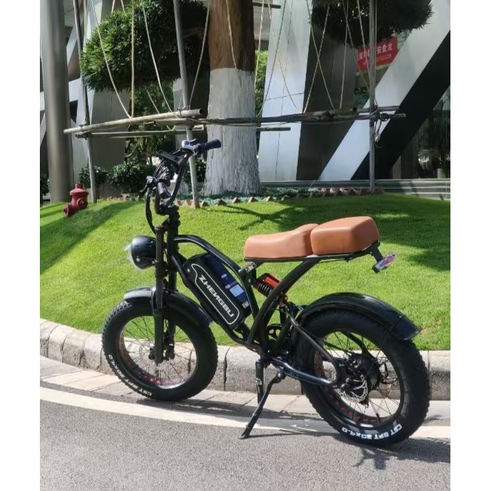 <清倉出清> (現貨在台) 正步S4  20寸寬肥胎山地車變速代步車/復古越野沙灘摩托車/助力電動自行車