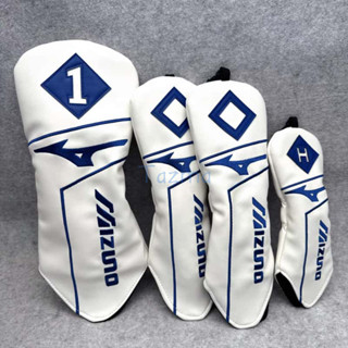 MIZUNO 美津濃全新高爾夫球桿發球桿球道伍茲混合 Ut 推桿和鐵桿頭套運動高爾夫球桿頭套