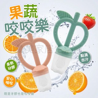 【臺灣出貨】水果咬咬棒 咬咬樂 蔬果咬咬樂 咬咬網 咬咬樂輔食器 固齒器 寶寶奶嘴 嚼嚼樂 咬咬棒 蔬果棒 水果棒