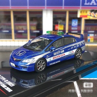 INNO 1:64白色HONDA CIVIC本田 思域Type R FD2合金汽車模型
