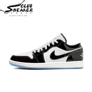 Jordan 1 Low Concord 黑白康扣熊貓漆皮酒紅色休閒鞋低筒7UJA