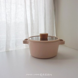 《餐廚家飾所》 韓國Neoflam FIKA 16cm 陶瓷湯鍋 不沾鍋 湯鍋 韓國湯鍋 單人小鍋 泡麵鍋 小湯鍋