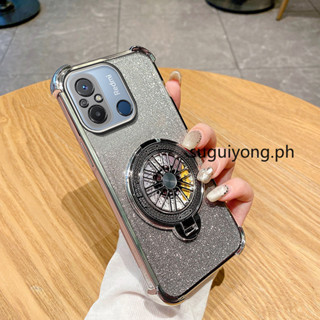 XIAOMI 手機殼小米 Redmi 12 4G Redmi 12C Redmi 11A Poco C55 防震殼外殼保