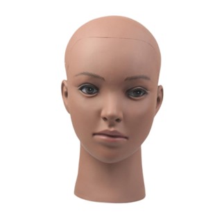 [SzlztmyabTW] 光頭模特頭帽眼鏡假髮展示專業美容培訓頭假髮展示頭人體模型頭家用沙龍