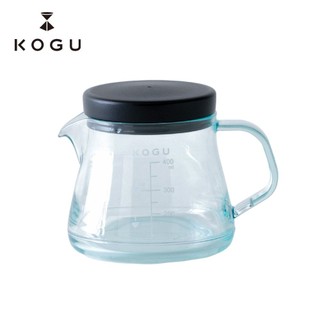 『非玻璃』KOGU 珈琲考具 抗摔 耐熱 手沖濾杯 咖啡下壺 400ml (13.5oz)『日本製』『原廠授權公司貨』