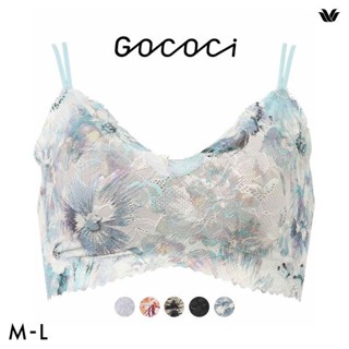 華歌爾Wacoal無鋼圈內衣女上託防下垂無痕透氣蕾絲春夏薄款文胸(40CGG297ML)(日本直郵)1