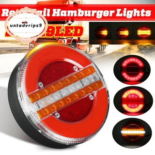 24v 49 LED 動態 LED 拖車卡車尾燈剎車燈 DRL 流量轉向訊號燈頻閃燈適用於車船大篷車
