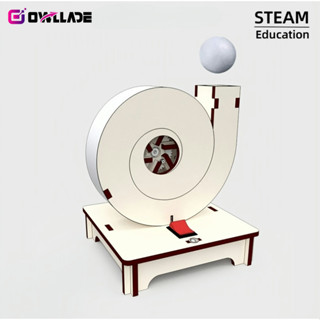 Owllade Stem 益智玩具兒童生日禮物男孩 DIY 木製空氣懸掛球模型套件 KTLDZSW-HJ01-KQXFQ
