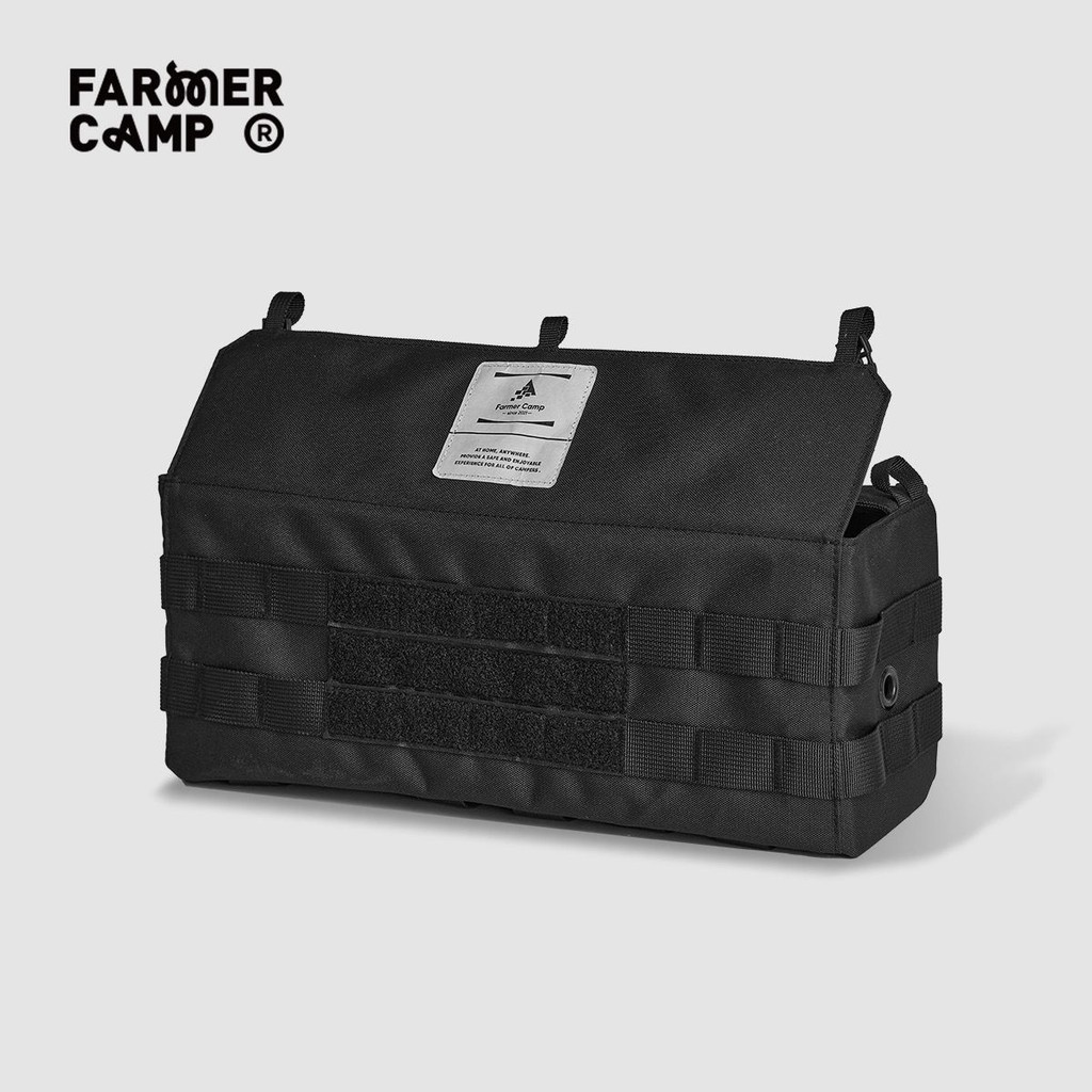 FarmerCamp戶外戰術包桌子椅子露營側邊包收納便攜配件雜物布袋