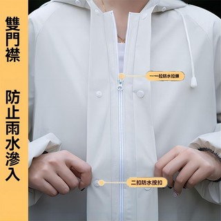 💥台灣出貨#雨衣全身一體式女款長款戶外防暴雨加長加厚電瓶車徒步男時尚雨披