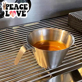 🍻PEACE酒吧🍻金屬量杯意式濃縮咖啡盎司杯espresso不鏽鋼萃取杯帶刻度杯100ml