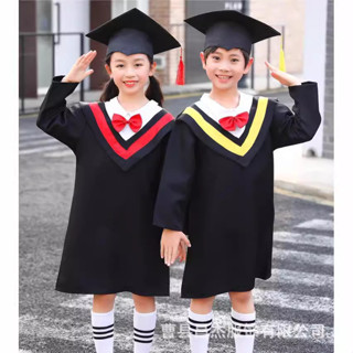 現貨 兒童角色扮演服裝 兒童博士服幼兒園畢業照衣服 演出禮服110-160CM