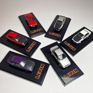Hobby Japan 1/64 豐田AE86 COROLLA LEVIN 雙門Carbon 合金車模絕版模型