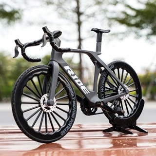 🔥熱銷🔥熱賣🔥全新合金1:8自行車模型 男孩玩具賽車模擬公路單車男人 金屬擺件