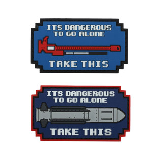 [定製魔術貼補丁] HK Hot Q We**apon It's Dangerous to Go Alone Patch