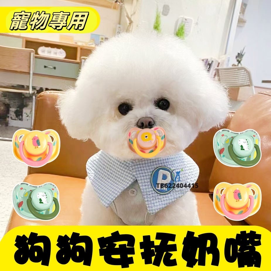 【現貨】可愛寵物安撫奶嘴 磨牙潔齒寵物玩具 比熊玩具 奶嘴造型寵物玩具 磨牙耐咬寵物玩具 潔齒狗狗玩具 互動玩具