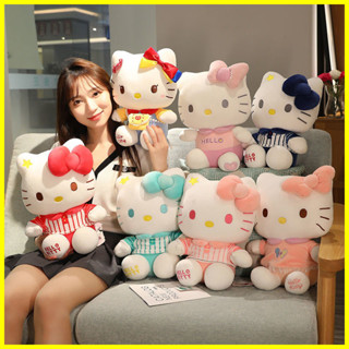 創意可愛hellokitty 公仔 正品 毛絨玩具 超軟萌 貓咪 玩偶 禮物 送 女生 布娃娃生日禮物