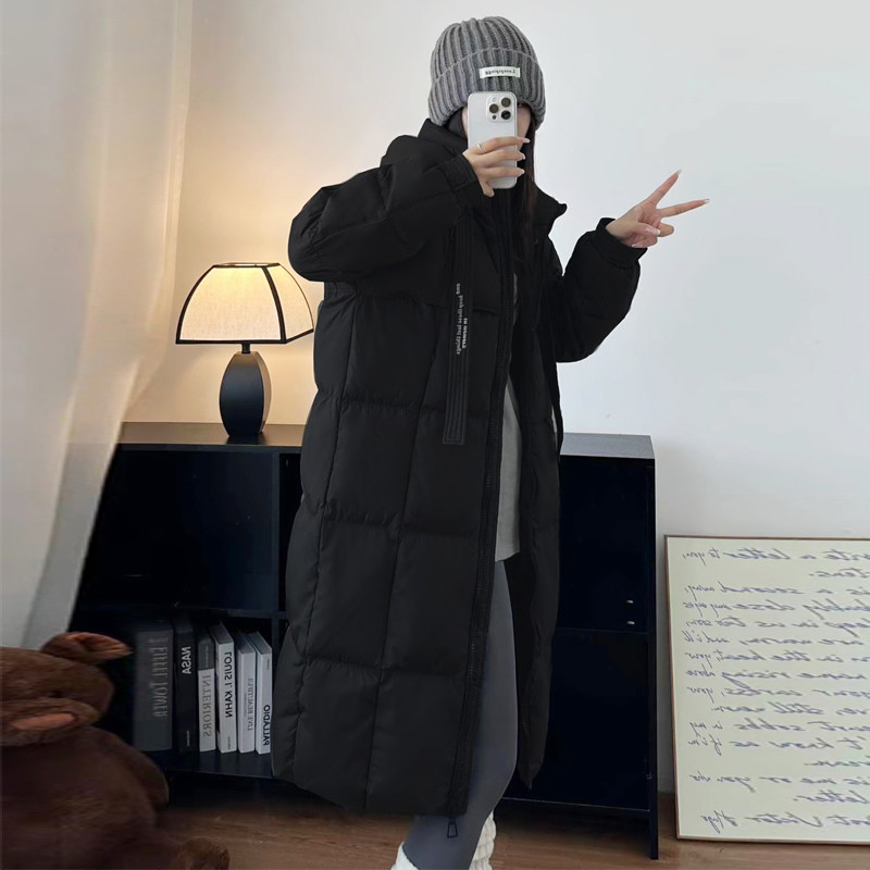 【HOT 本舖】 韓版高品質大被子加厚2024年冬季新款寬鬆棉服女長款過膝棉外套