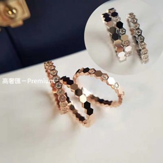 高奢匯-✅實物拍攝🎬 玫瑰金 精雕 蜂窩 戒指 精緻 蜂巢戒指 疊戴 超級質感 闆娘大推薦