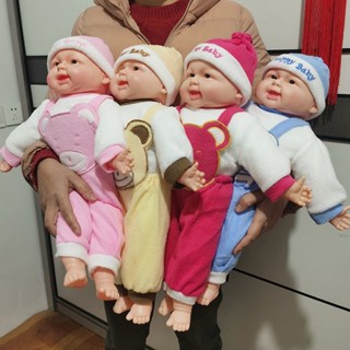模擬嬰兒洋娃娃女孩玩具假寶寶玩偶軟膠月嫂培訓被動操布娃娃兒童模擬嬰兒娃娃女孩玩具假嬰兒玩20250413