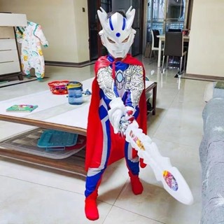 cosplay 迪迦奧特曼賽羅捷德歐布戰衣服裝連身衣cos服角色扮演服裝 兒童萬聖節服裝