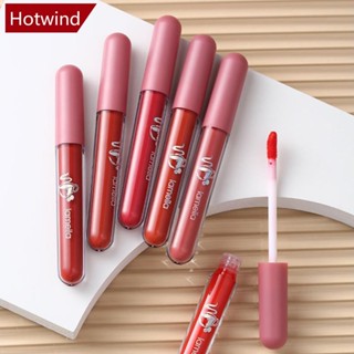 HOTWIND 防水絲絨啞光液體唇膏不褪色唇彩持久不粘杯釉彩妝顏料彩妝H7R8