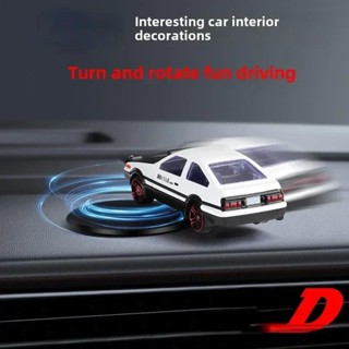搖擺漂移車模型ae86汽車裝飾壓鑄合金男孩玩具車迴力車擺件內飾