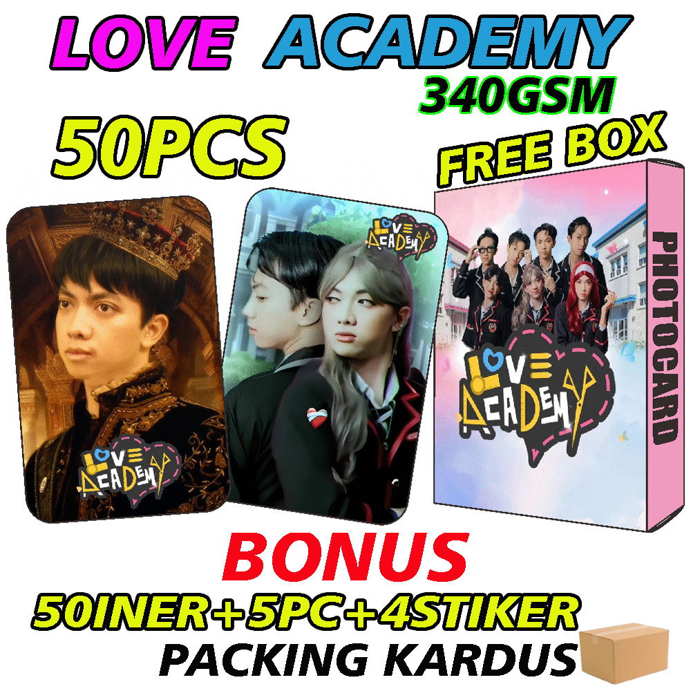 PHOTOCARD SAPUTRA KORI LOVE ACADEMY ALETTA VERNAN 諾蘭文學 LIORA