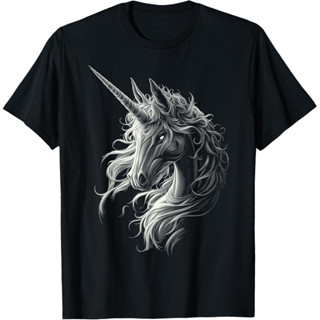獨角獸神話圖形幻想藝術獨角獸 T 恤
