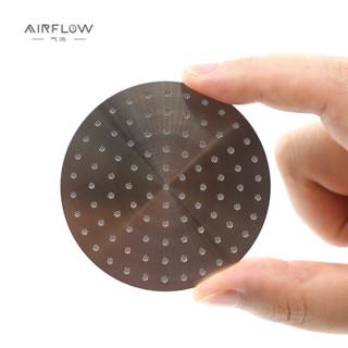 今日特價&AIRFLOW氣流意式咖啡手柄二次分水網不鏽鋼萃取咖啡濾片均勻萃取