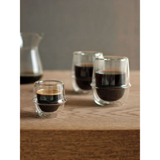 【免運】日本進口 KINTO 雙層玻璃杯 果汁杯 飲料杯 冷飲杯 酒杯 耐熱茶杯 加厚 咖啡杯