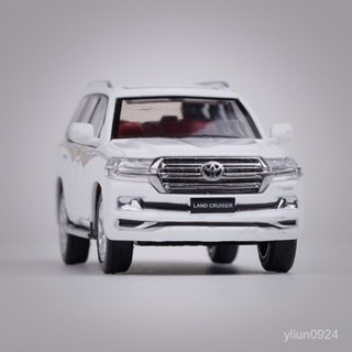 <優品>車模 模型車 汽車模型 閤金模型 玩具車 跑車模型 迴力車 生日禮物 JKM閤金微縮模型1/64豐田陸地巡洋艦L