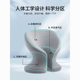 【新品】午睡枕趴睡枕成人辦公室u型工位趴桌子睡覺多功能學生午睡枕夏季 午休枕頭 記憶眠枕 人體工學午睡枕 午休枕 辦公室