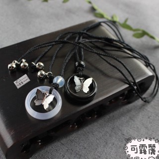 熱銷好貨💕❤️天官衍生鬼王三郎賜福花誠送仙樂太子謝憐cos蝴蝶骨灰戒指項鍊項鏈