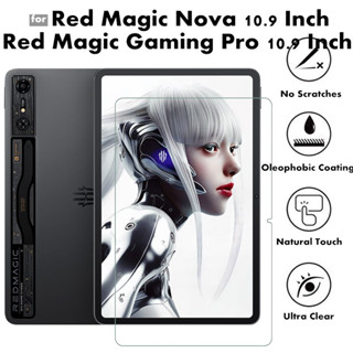 ZTE 適用於中興 Nubia Red Magic Nova 10.9 英寸平板電腦鋼化玻璃防刮螢幕保護膜適用於 Red